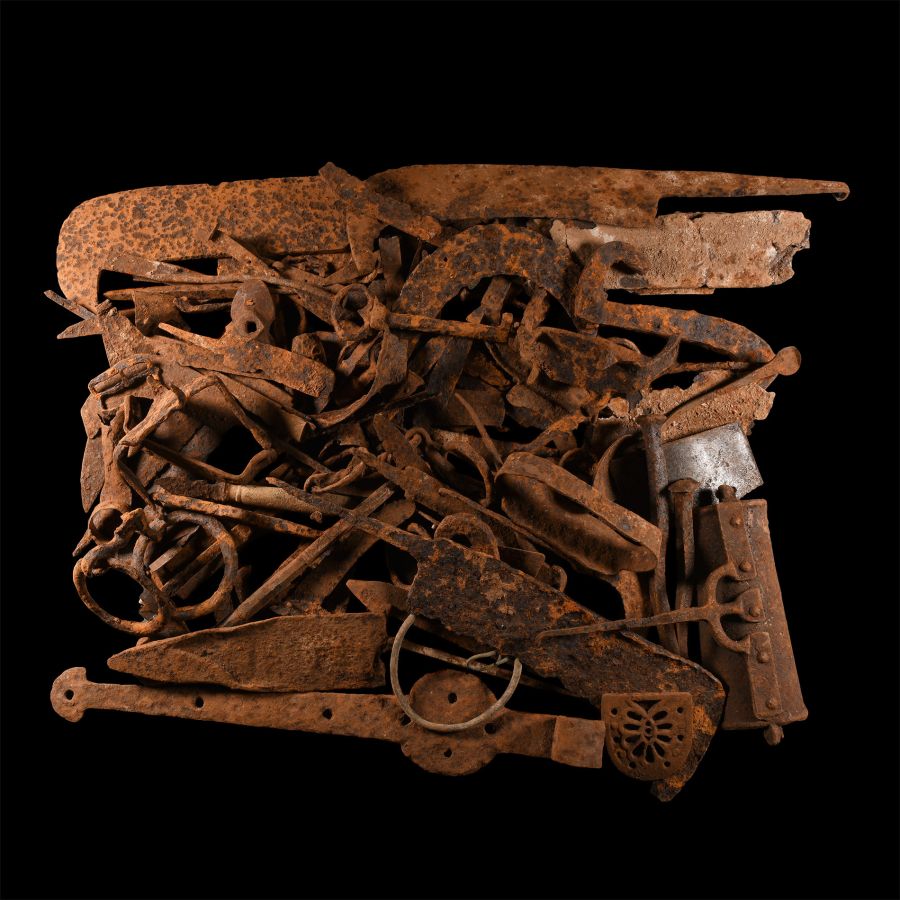 Medieval Iron Artefact Group