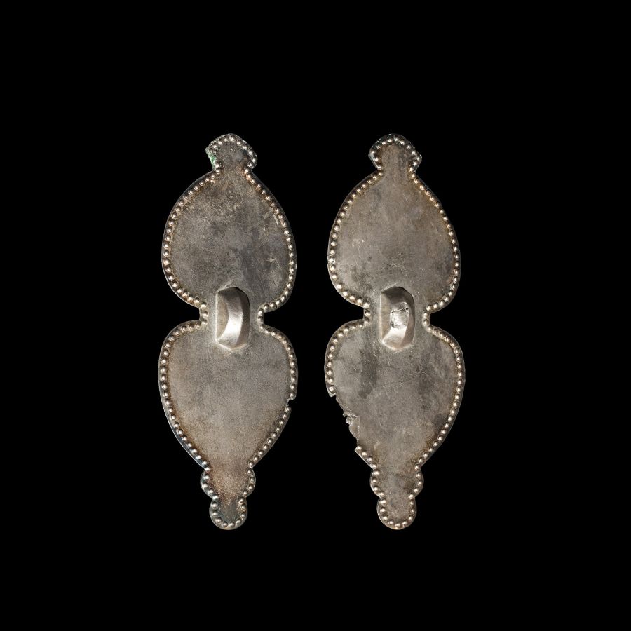 Large Roman Sheet-Silver Brooch Pair