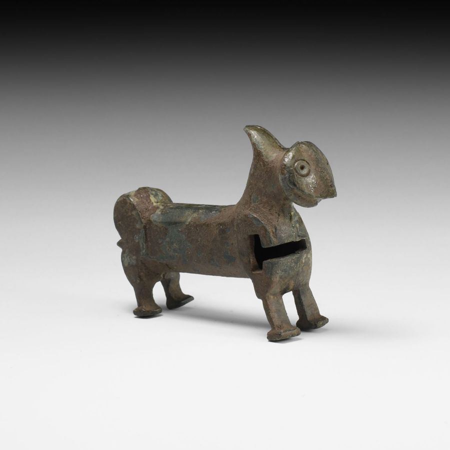 Western Asiatic Bronze Lion Padlock