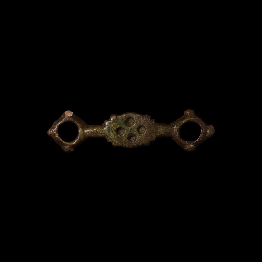 Viking Bronze Horse Harness Cheek Piece