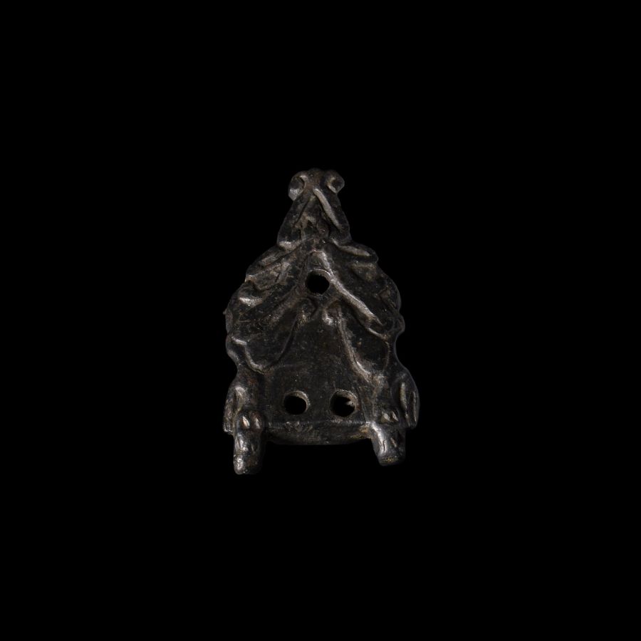 Viking Bronze Apex Stirrup Mount with Beast Heads