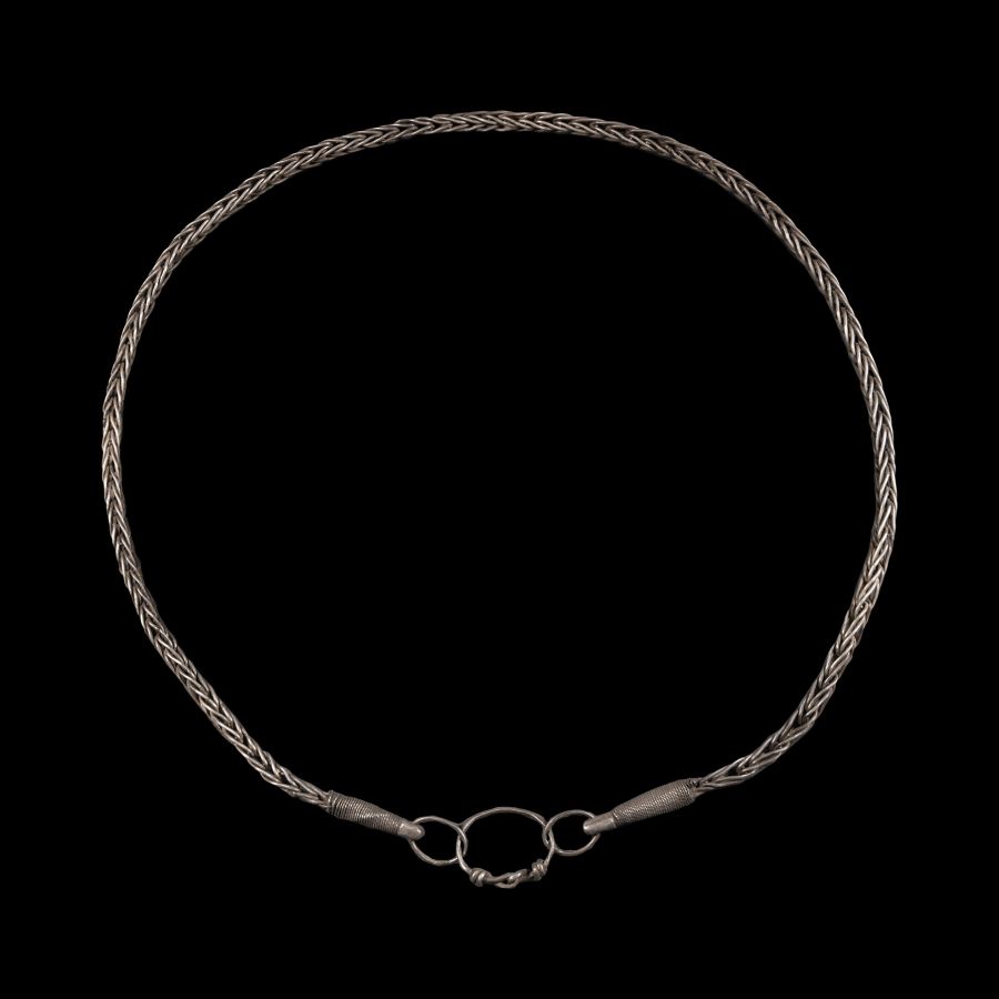 Viking Age Silver Chain Necklace
