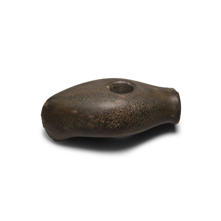 Stone Age Polished Boat-Shaped Axehead