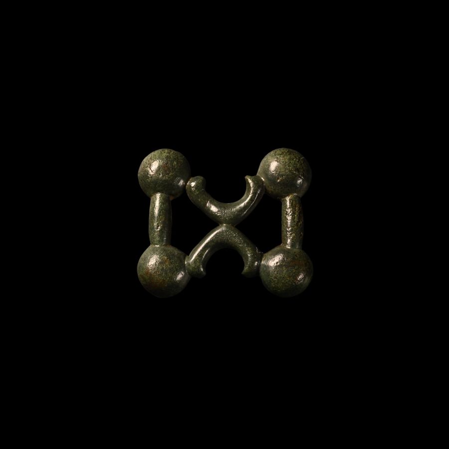 Iron Age British Iceni Bronze Celtic Strap Junction