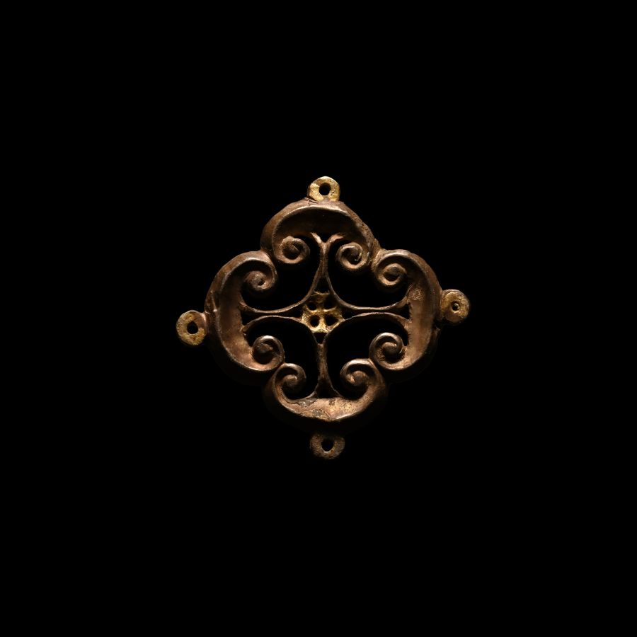 Medieval Silver-Gilt Pilgrim's Badge