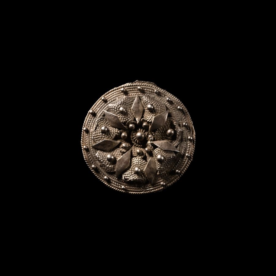 Tudor Period Silver Filigree Pendant