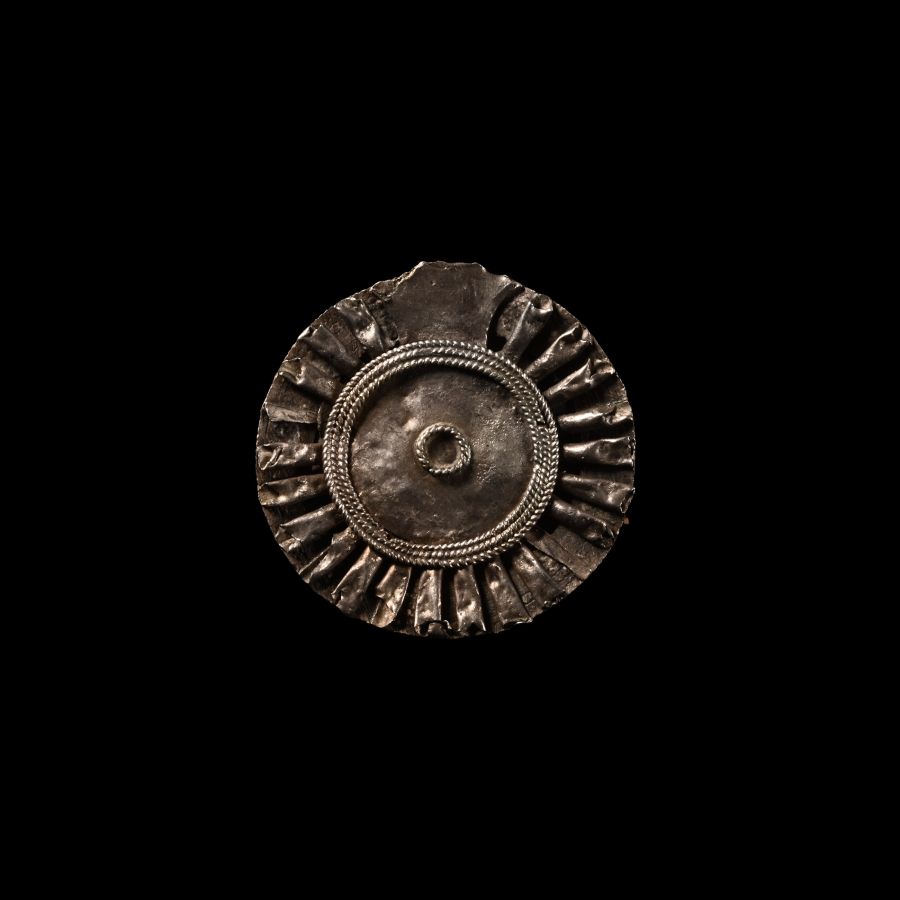 Tudor Period Silver Filigree Pendant