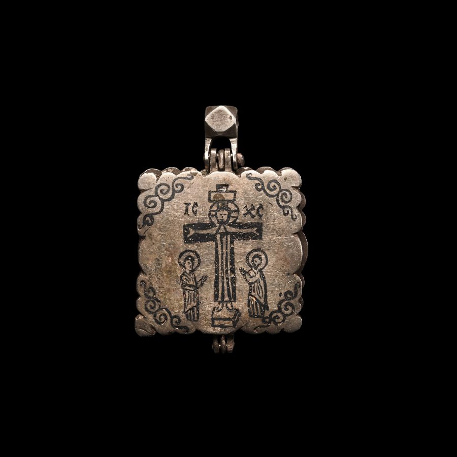 Silver Reliquary Pendant