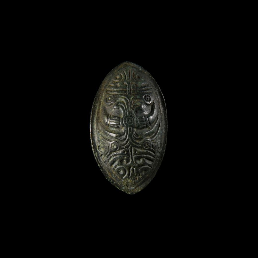 Viking Age Bronze Tortoise Brooch
