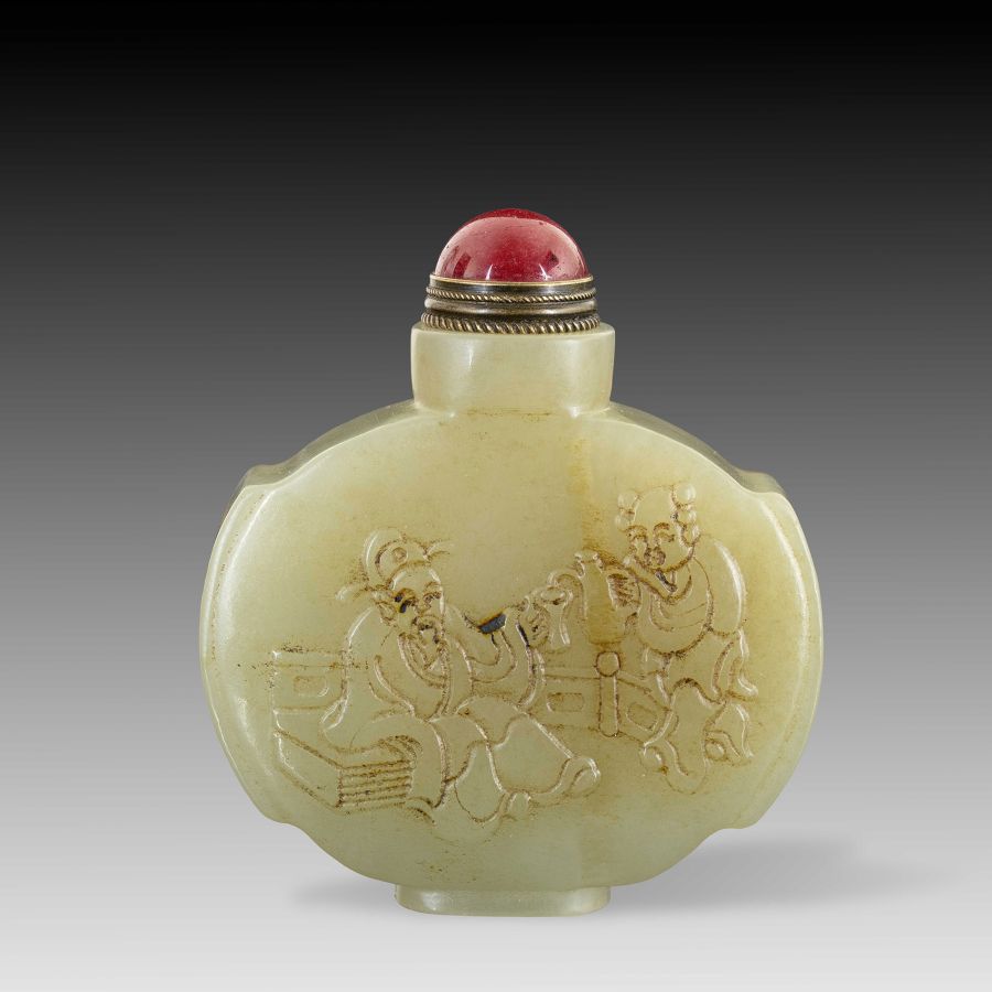 Chinese Jade Snuff Bottle
