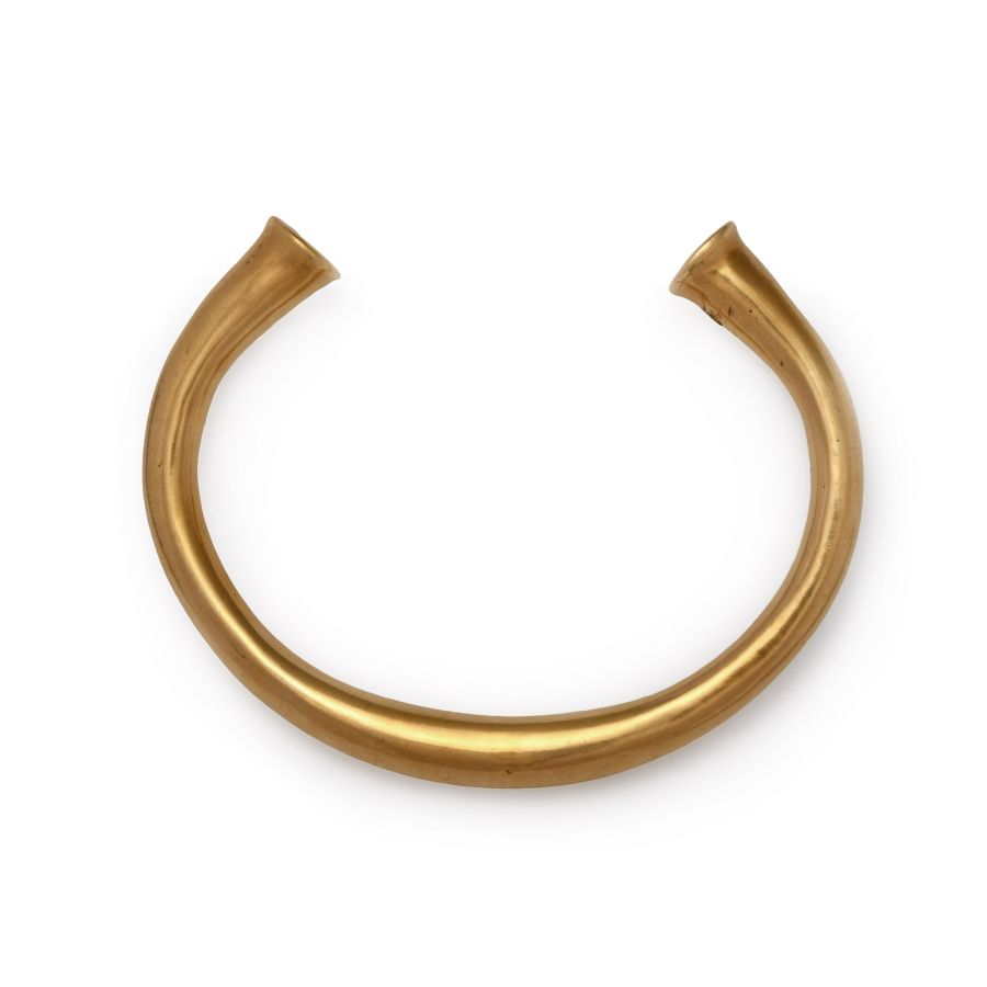Bronze Age Gold Torc-Shaped Bracelet