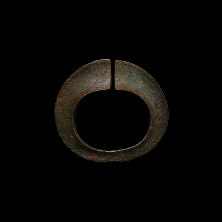 Baltic Decorated Bronze Bracelet
