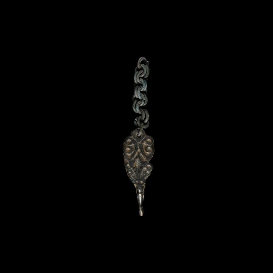 Viking Age Bronze Implement Pendant