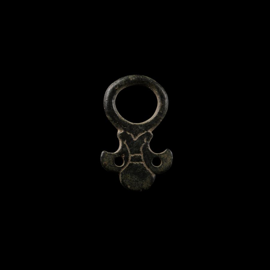 Viking Age Bronze Strap Loop