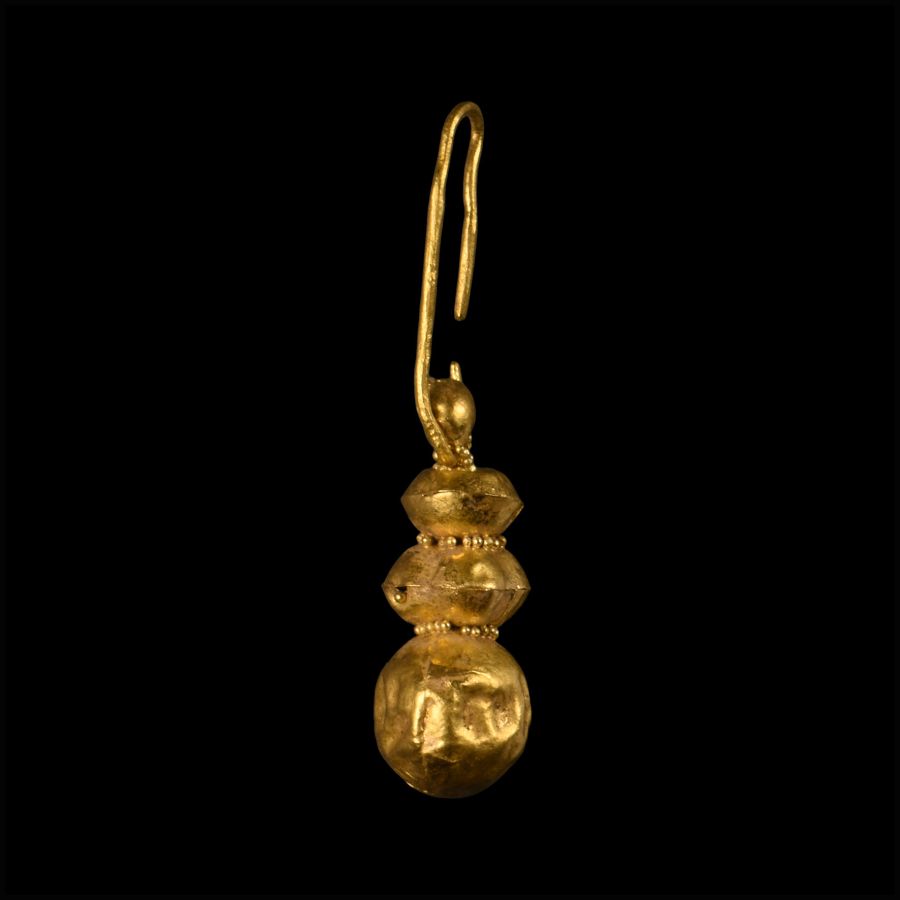Gold Viking Style Earring