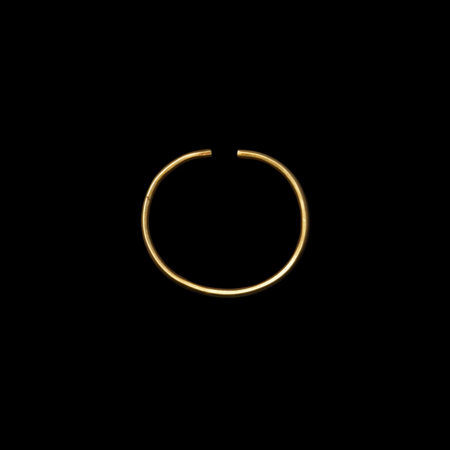 Gold Viking Style Bar Bracelet