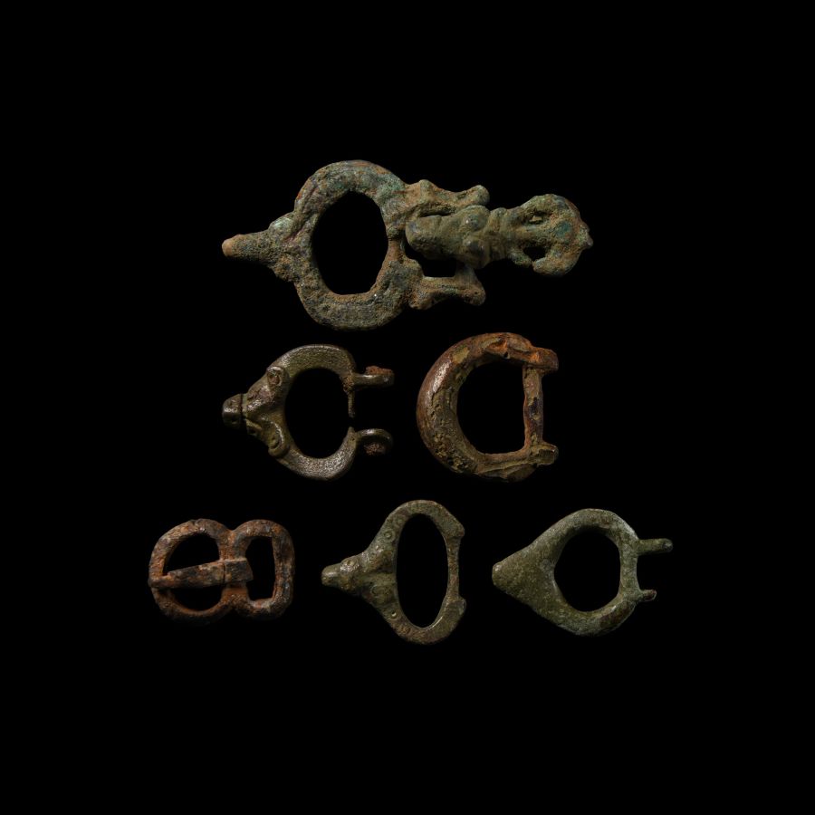 Viking Age Bronze Buckle Collection