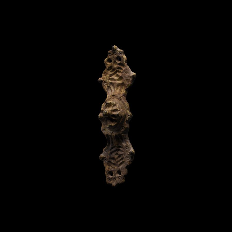 Viking Age Bronze Equal-Arm Brooch