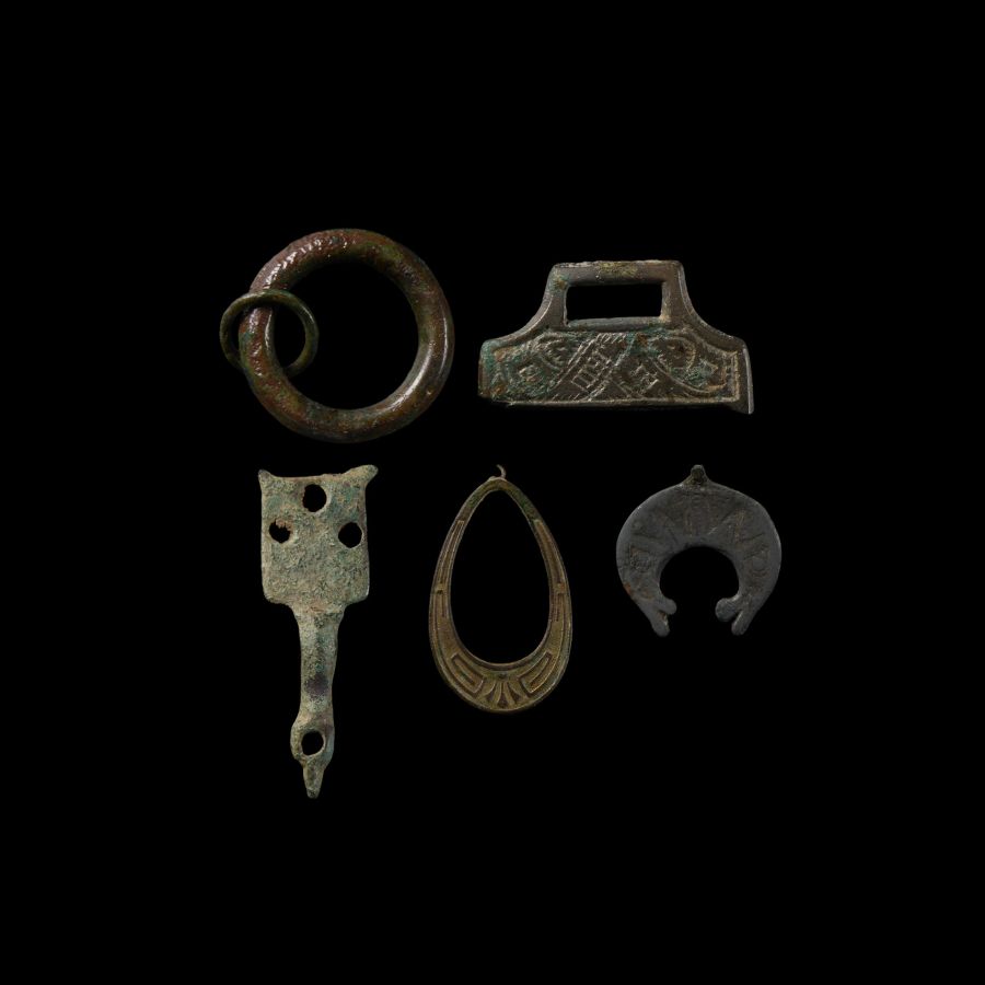 Viking Age Bronze Artefact Collection