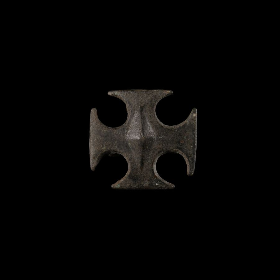 Viking Age Bronze Cross Mount