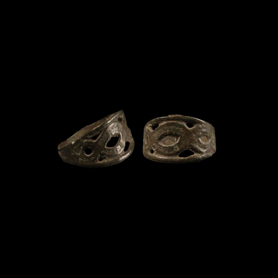 Viking Age Bronze Openwork Ring