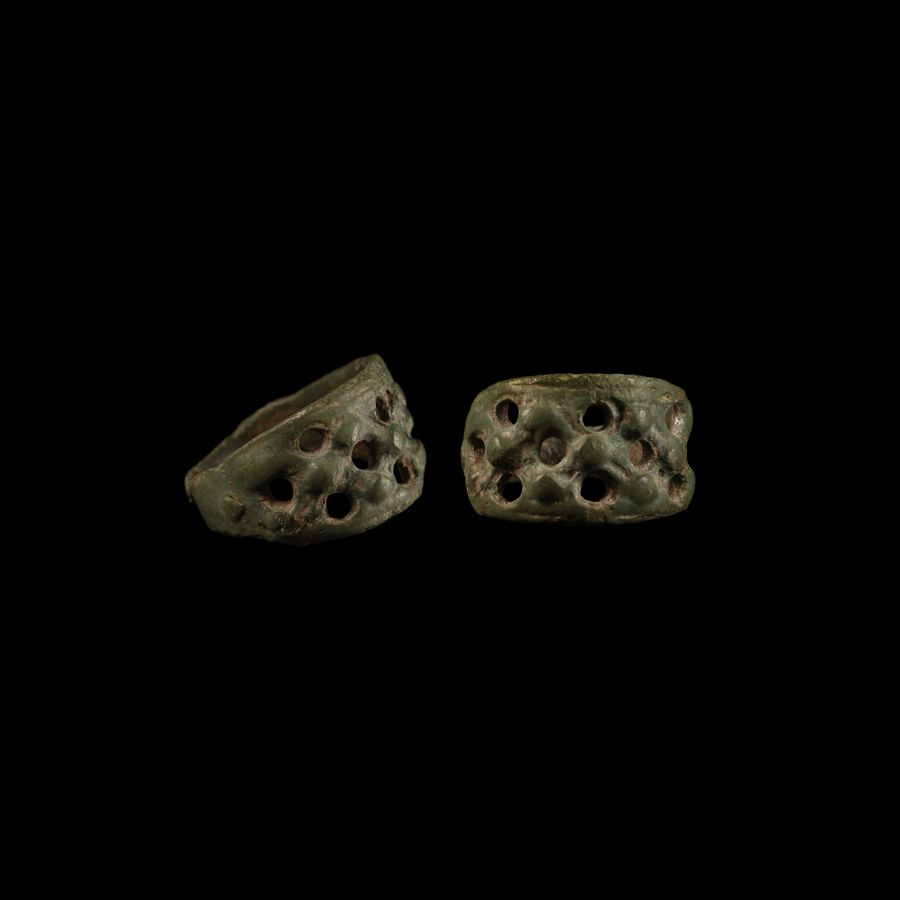 Viking Age Bronze Openwork Ring