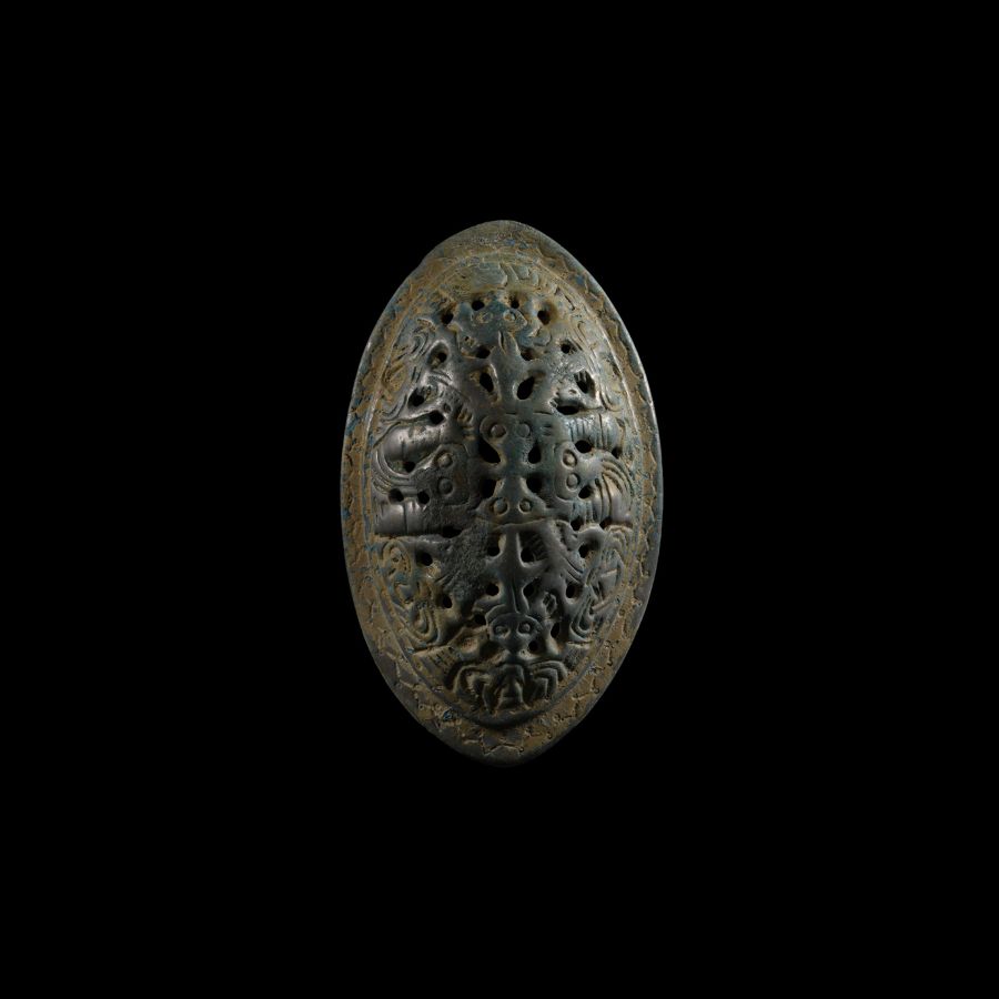 Viking Age Bronze Tortoise Brooch