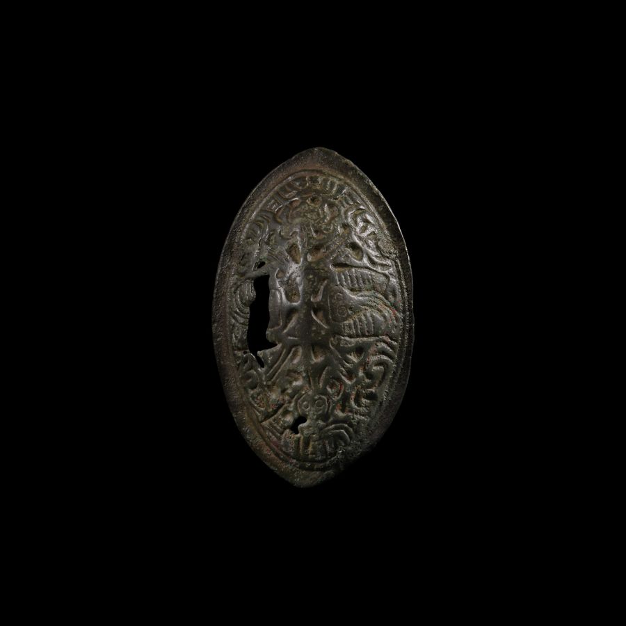 Viking Age Bronze Tortoise Brooch