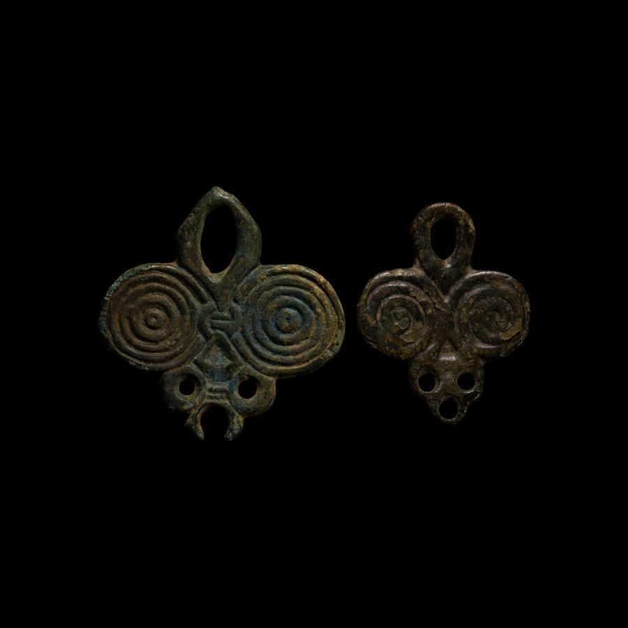 Viking Age Bronze Pendant Group