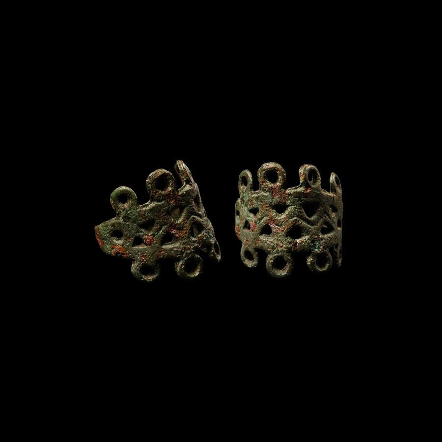 Viking Age Bronze Openwork Ring