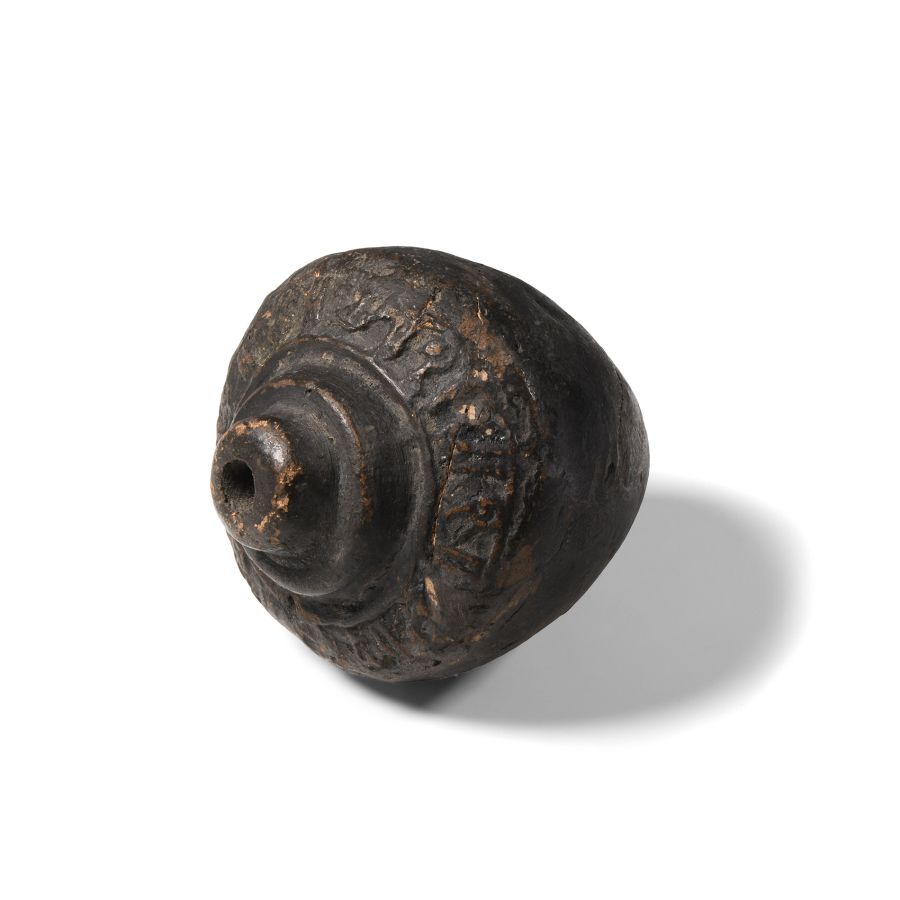 Byzantine Inscribed Ceramic 'Greek Fire' Fire Bomb or Hand Grenade