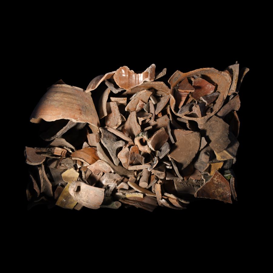 Medieval and Later Dutch Pottery Pit Dug Fragment Group