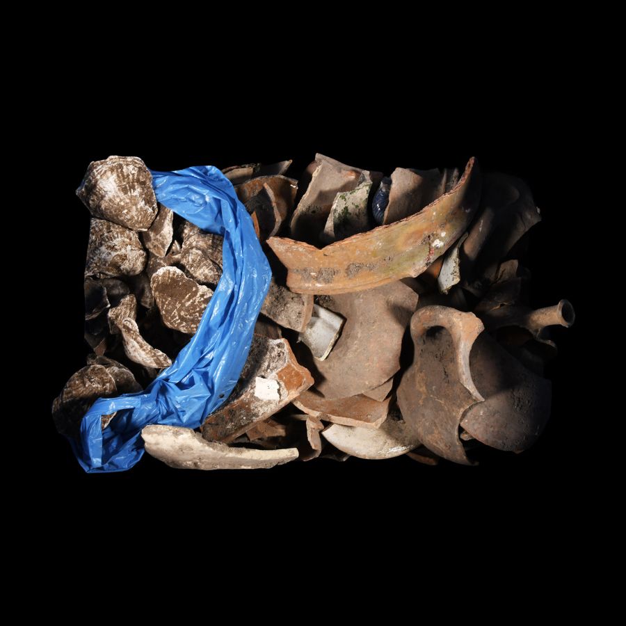 Medieval and Later Dutch Pottery Pit Dug Fragment Group