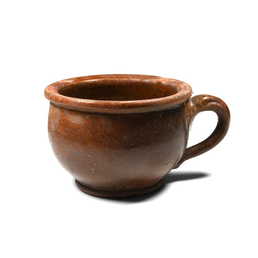 Post Medieval Glazed Ceramic Chamber Pot