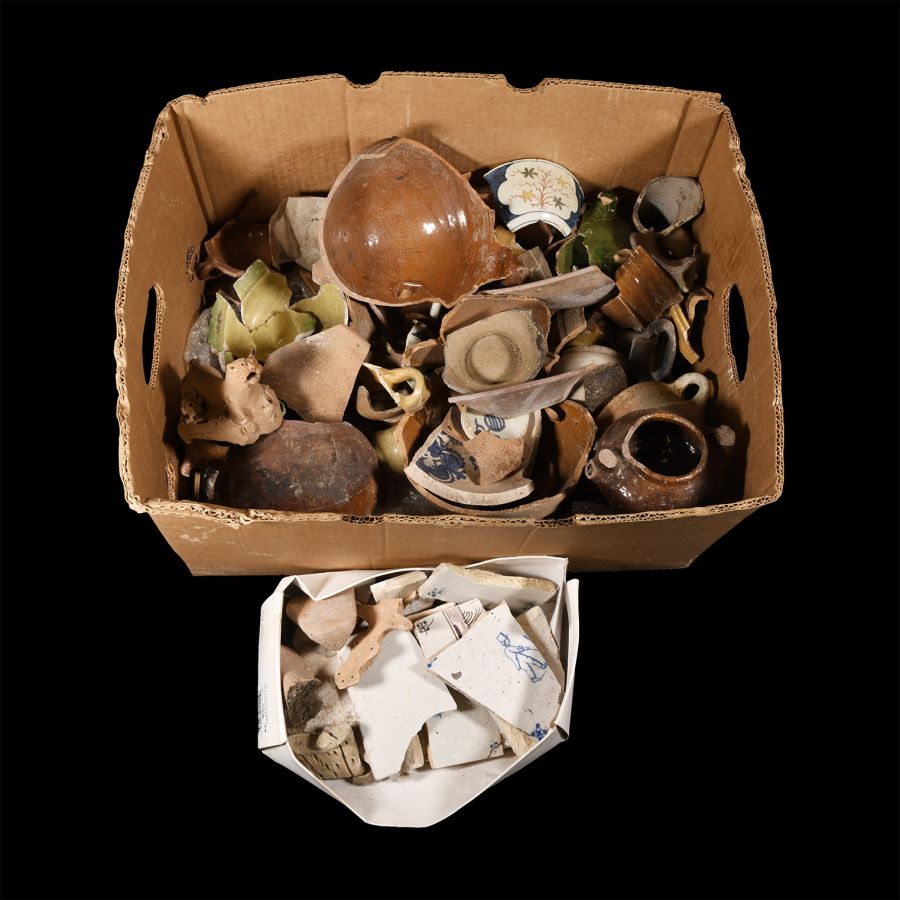 Medieval and Later Pottery Fragment Group