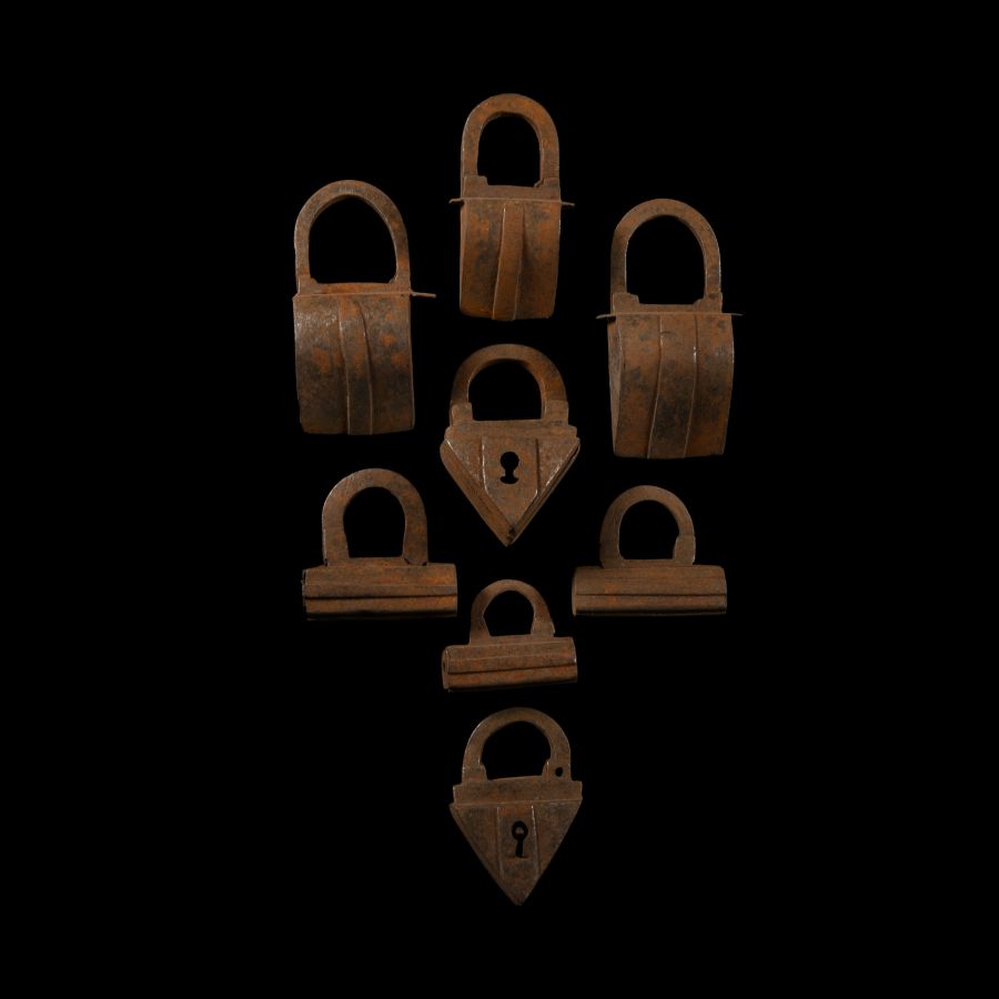 Tudor Period and Later Iron Padlock Collection