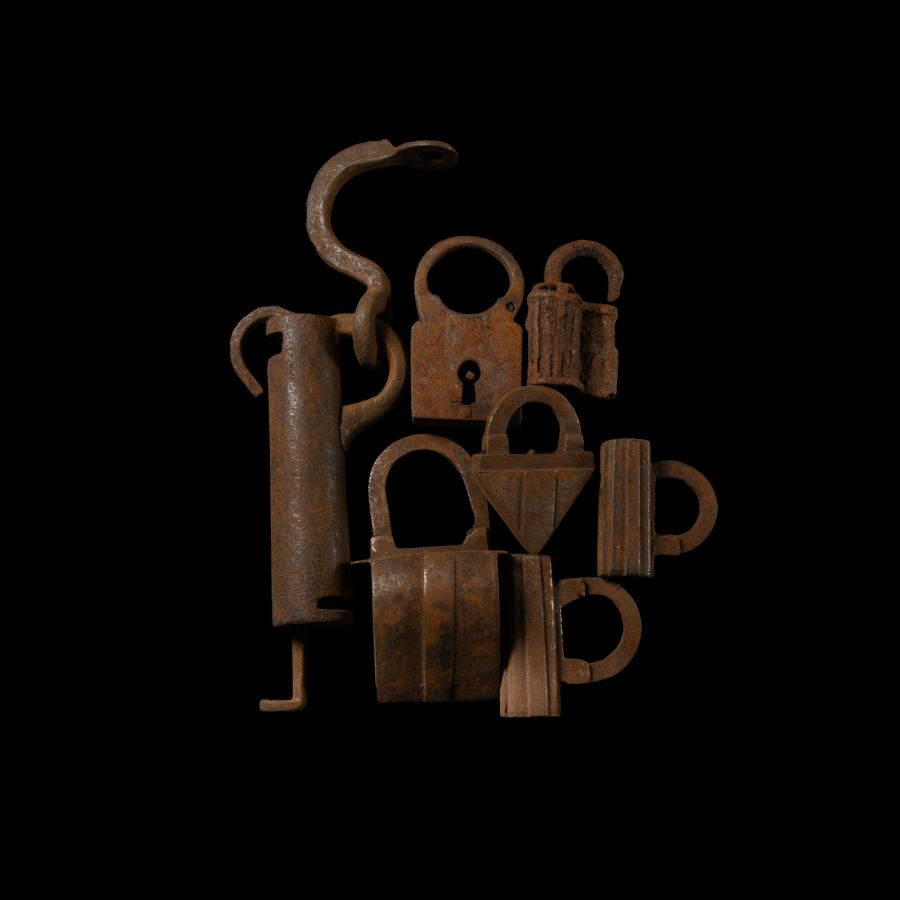 Tudor Period and Later Iron Padlock Collection
