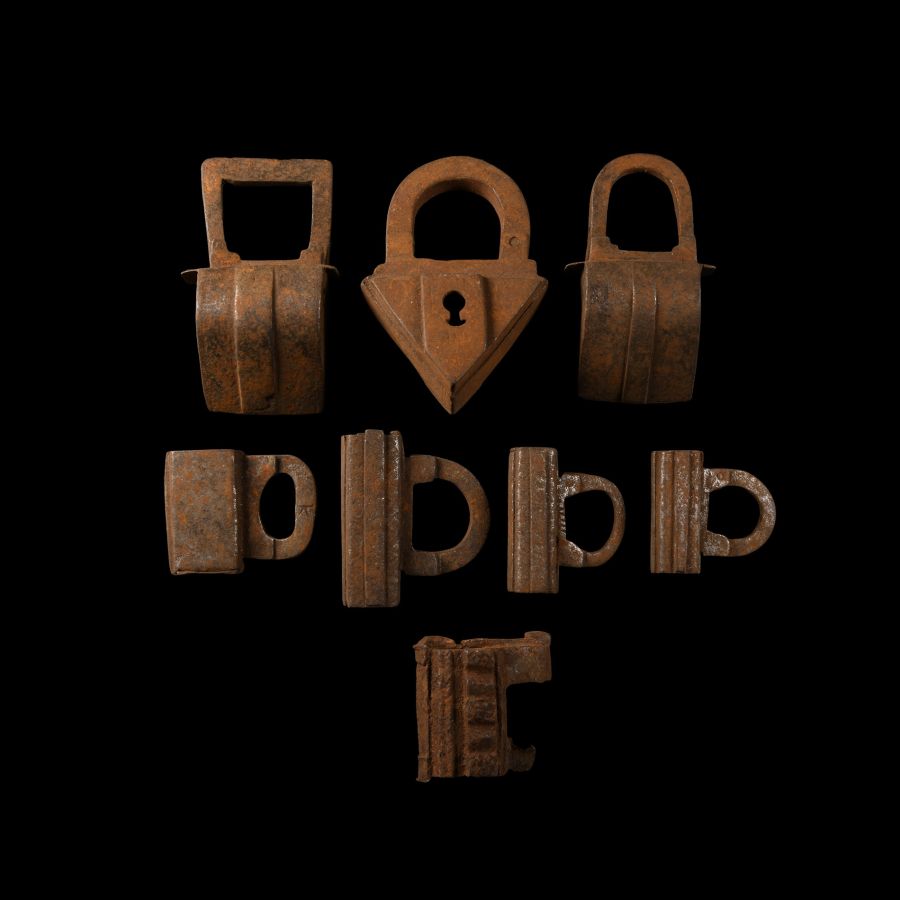 Tudor Period and Later Iron Padlock Collection