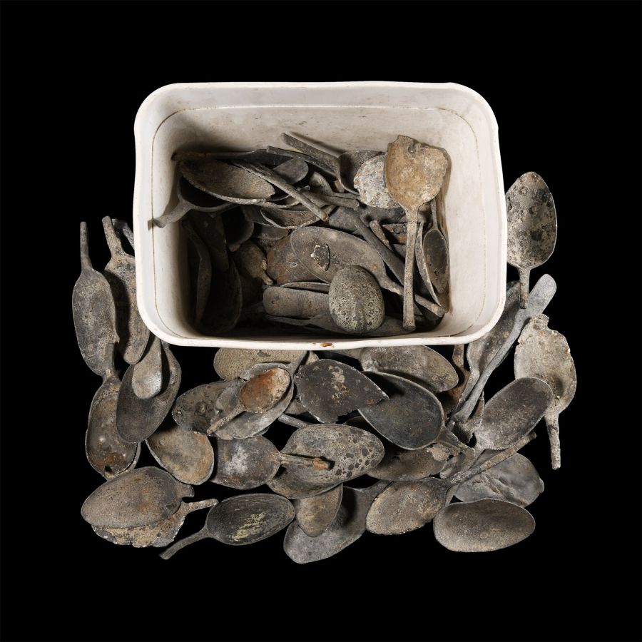 Post Medieval Pewter Spoon Group