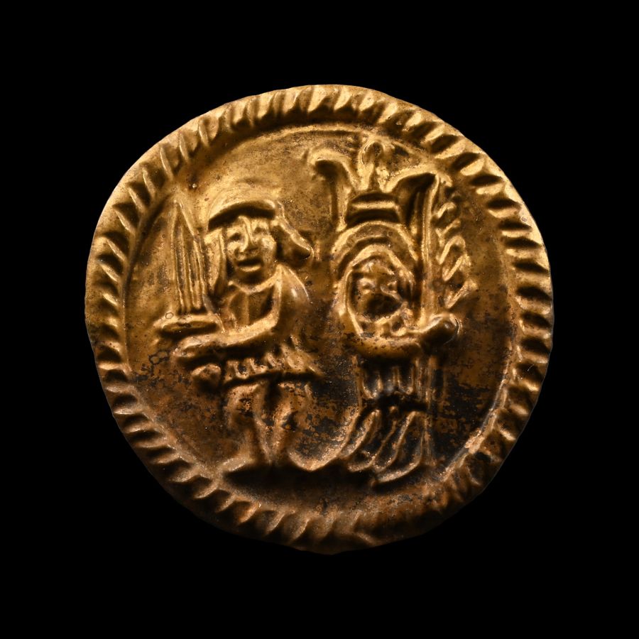 Medieval Copper-Alloy Pilgrim's Badge