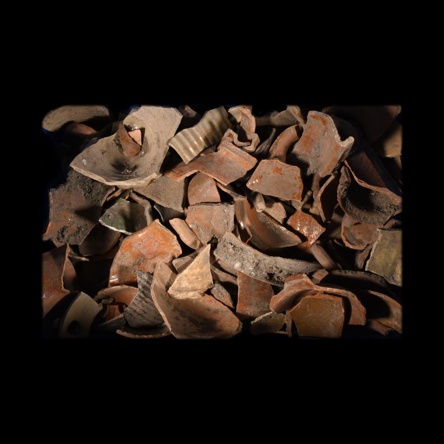 Medieval and Later Dutch Pottery Pit Dug Fragment Group