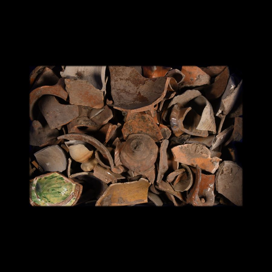 Medieval and Later Dutch Pottery Pit Dug Fragment Group