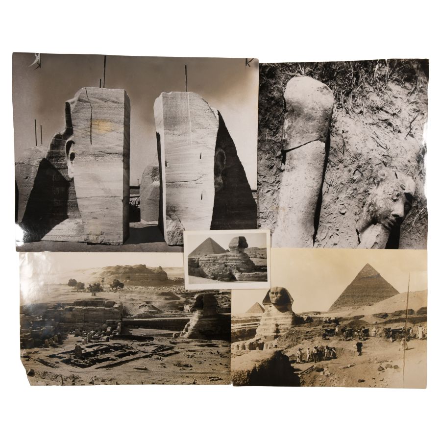 Collection of Egyptology Letters, Documents and Photographs