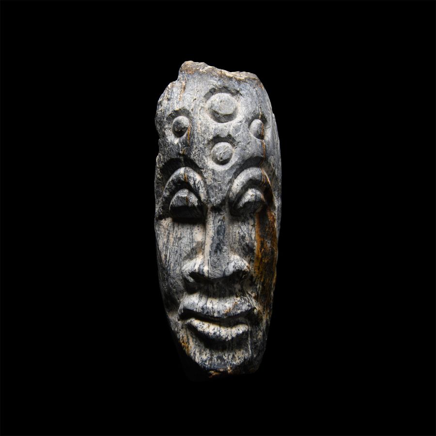 Natural History - Mastodon Tusk Carving
