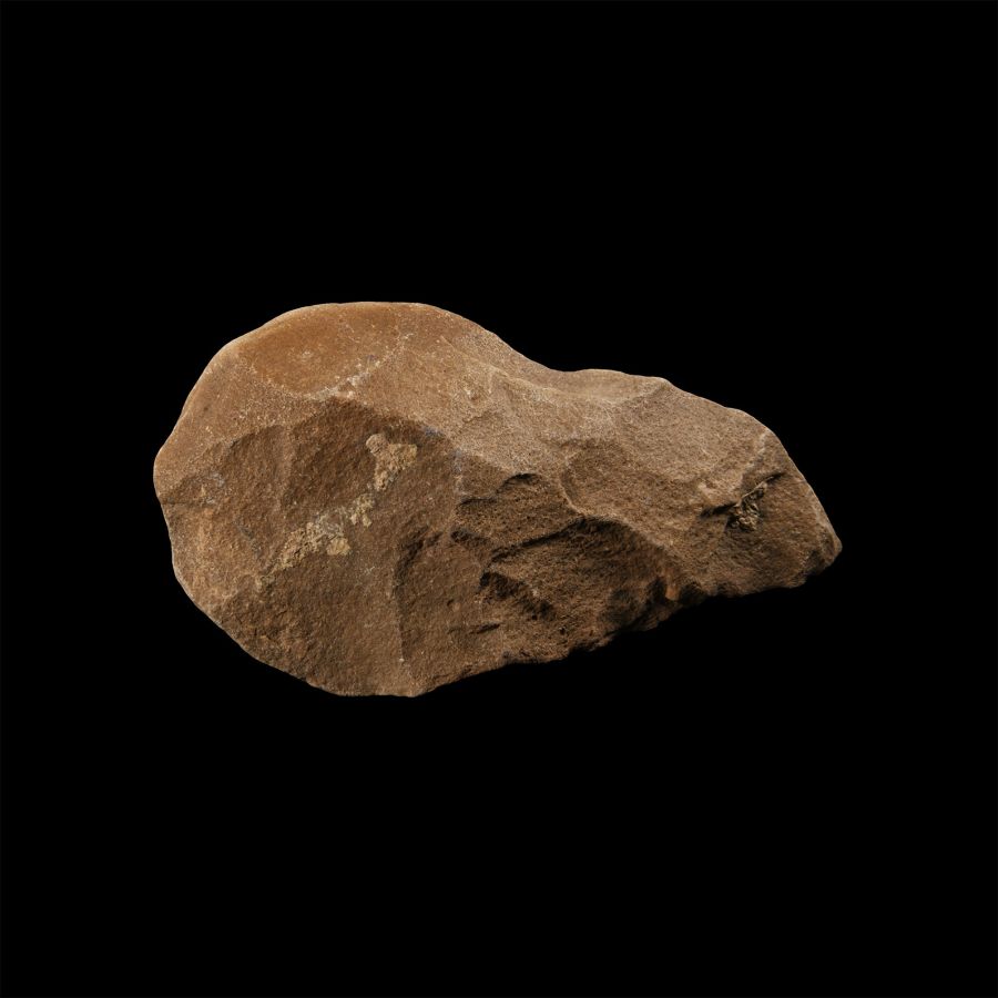 Stone Age Acheulian Cleaver Handaxe
