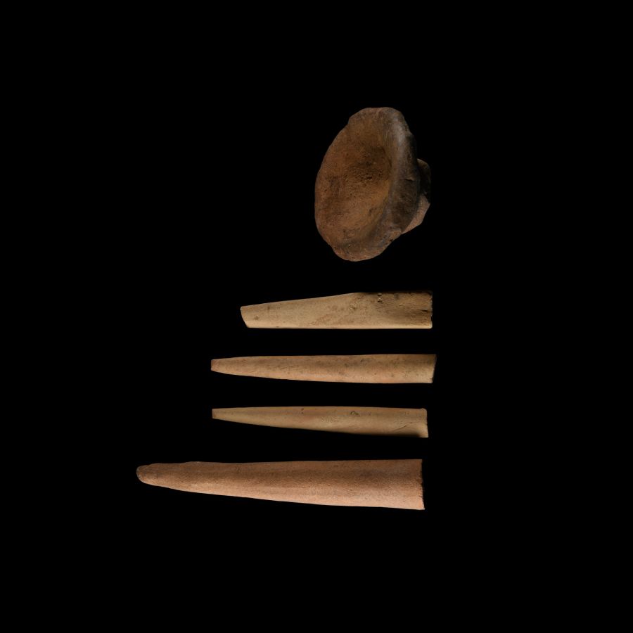 Stone Age Neolithic Ceramic Implement Collection