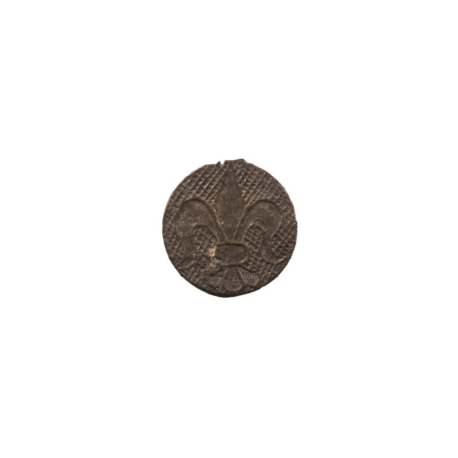 Medieval Thames Pewter Bifacial Wine Tavern Token