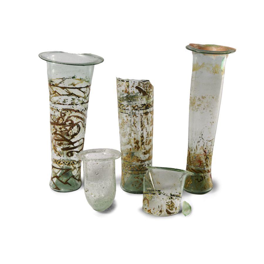 Western Asiatic Glass Lamp Group
