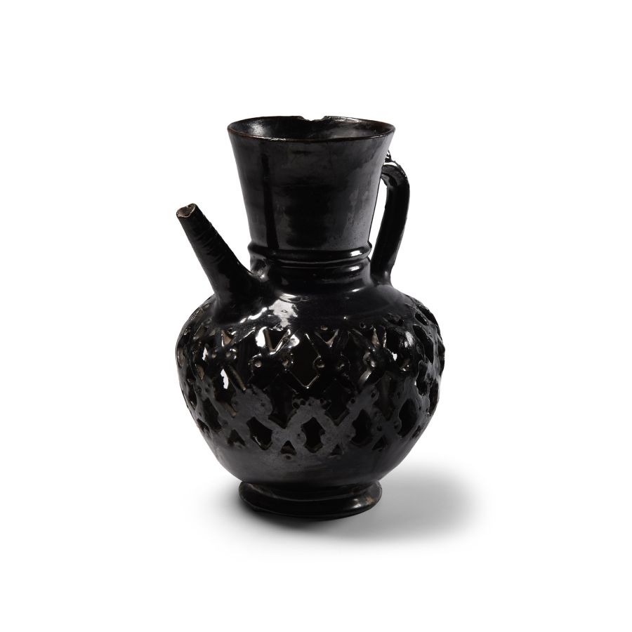 Western Asiatic Black-Glazed Ewer