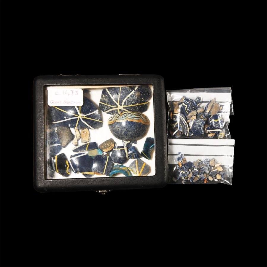Egyptian Glass Fragment Collection